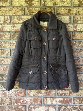 EDC Espirit Padded Jacket Size Small Brown Beautiful Condition!